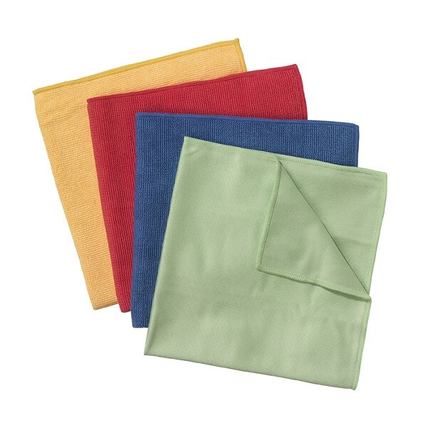 Салфетка из микрофибры полировочная Wypall Microfibre Cloth, 1-сл, 40*40см, зеленый, 6шт/упак — изображение 2