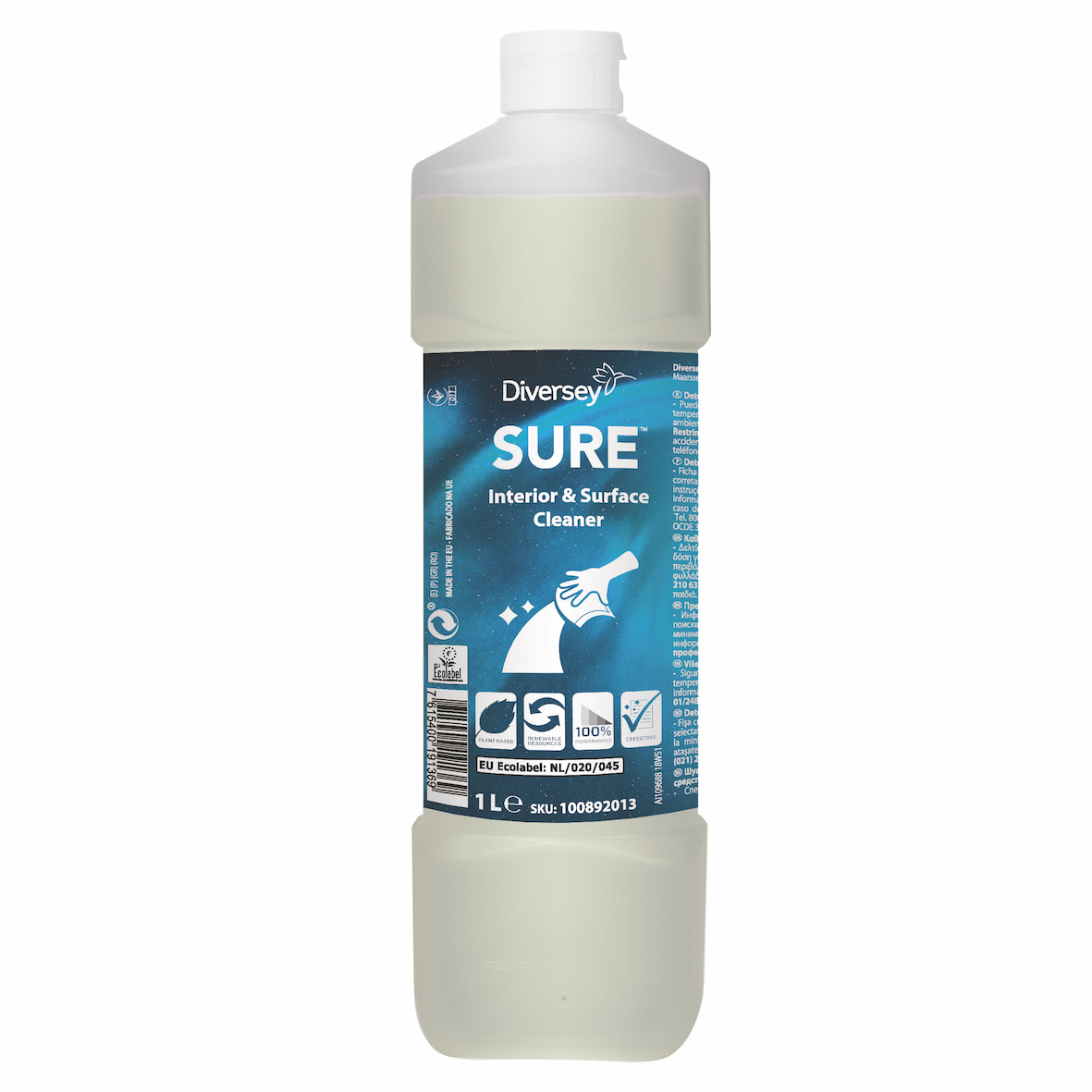 SURE Interior&Surface Cleaner, 6*1l