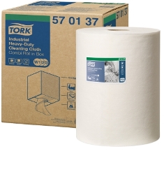 Материал протирочный нетканый Tork Premium, W1/W2/W3, 1-сл, 160л, 38*32см, белый