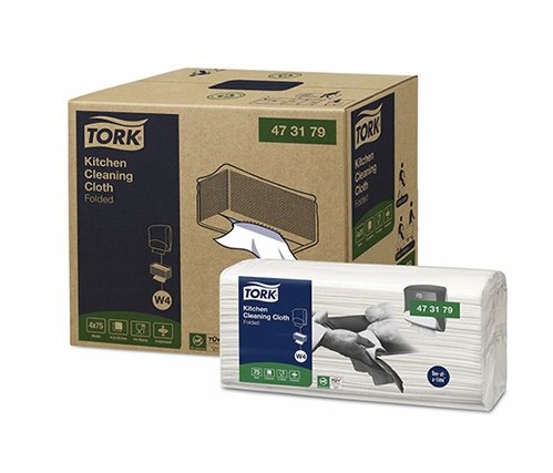 Tork нетканый материал для кухни, категория Premium, 1-сл., белый