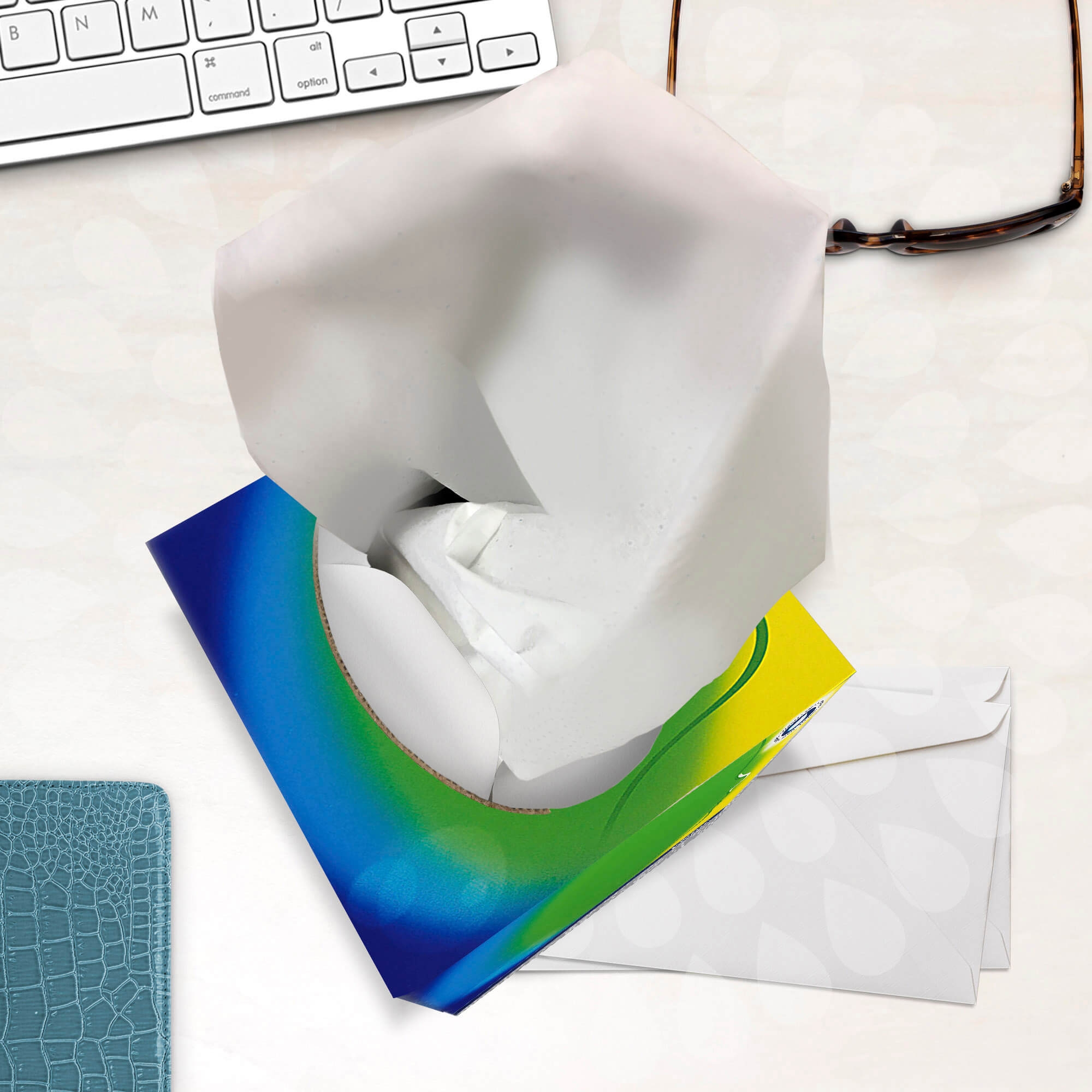 Kleenex® Салфетки для лица - В кубе / Белый — изображение 7