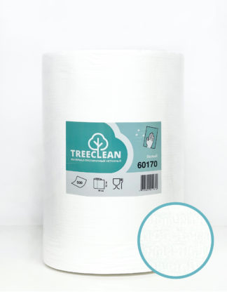 TreeClean Протирочный материал нетканый 60170 белый