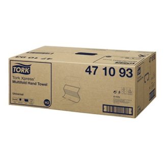 471093 Tork Xpress® полотенца бумажные, сложение Multifold, 1-слой, белые, 250 листов