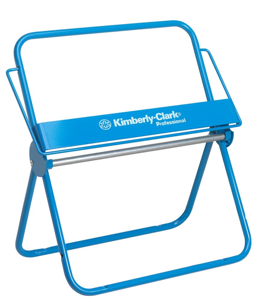Диспенсер для больших рулонов Kimberly-Clark, настенный, голубой — изображение 7