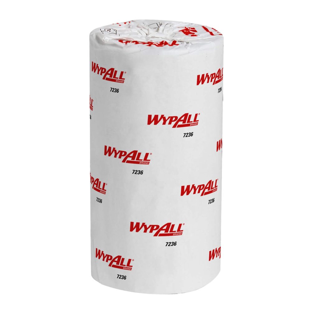 7236 Wypall L10 Протирочный материал для пищевой промышленности и гигиенической очистки - рулон/белый — изображение 6