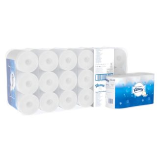 Бумага туалетная в рулонах Kleenex, 350 листов, 36рул/упак