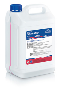 Кислотное средство для удаления известкового налета и ржавчины WC Sani Acid, 5л