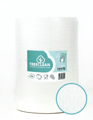72170 TreeClean протирочный материал в рулоне, белый