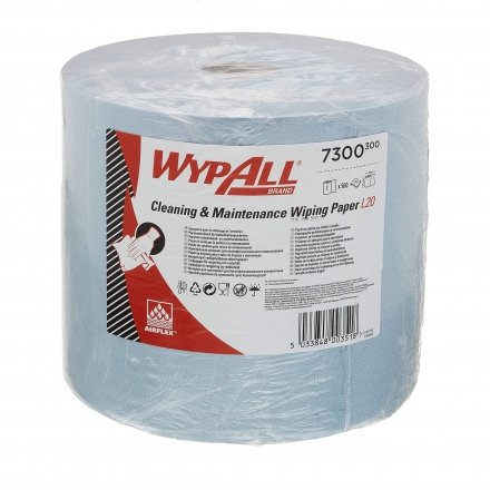 WypAll L20 Протирочный материал многофункционального использования - рулон Jumbo/синий/500л