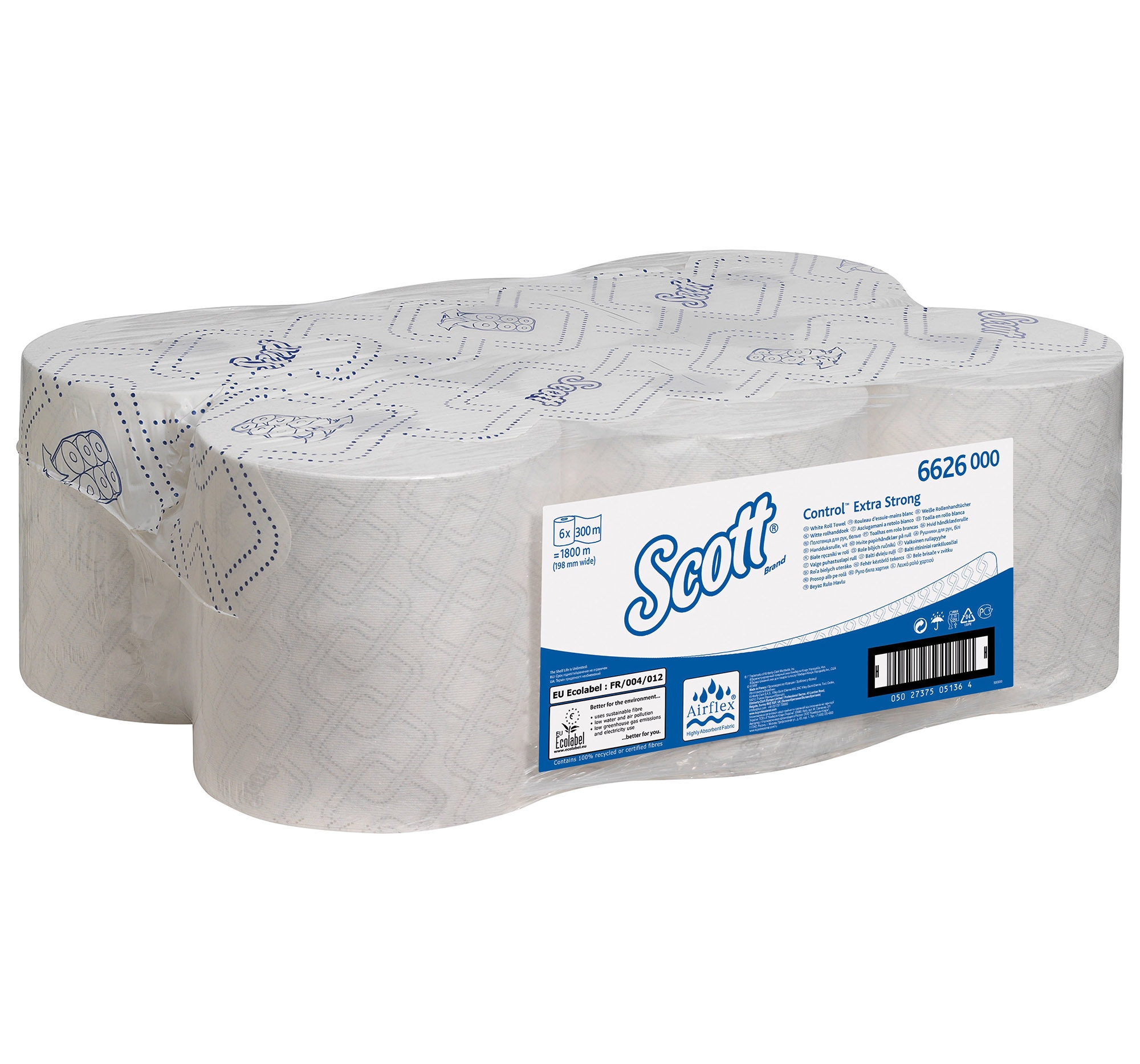6626 Scott Control Extra Strong, 6 рулонов по 300м, 1-сл — изображение 7
