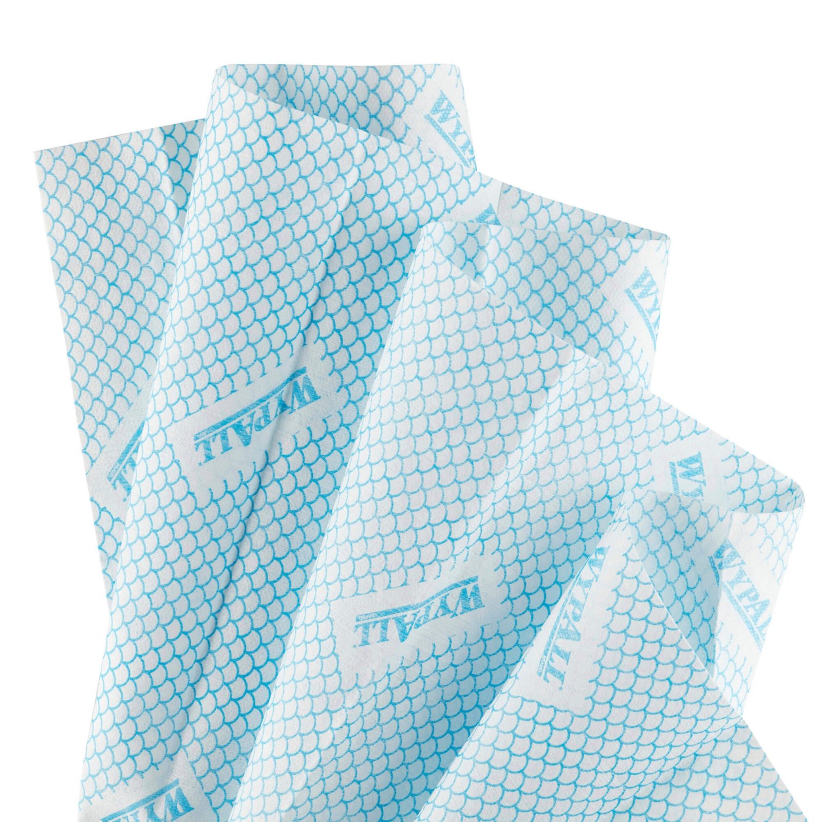 Материал протирочный нетканый Wypall X80, 1-cл, 35*42см, 25л, голубой, 10шт/упак — изображение 3