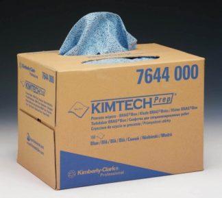 7644 Протирочный материал в коробке Kimberly-Clark Kimtech Prep синий (1 коробка 160 листов)