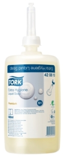 Мыло жидкое для рук антибактериальное Tork Premium 1л, 6шт/упак