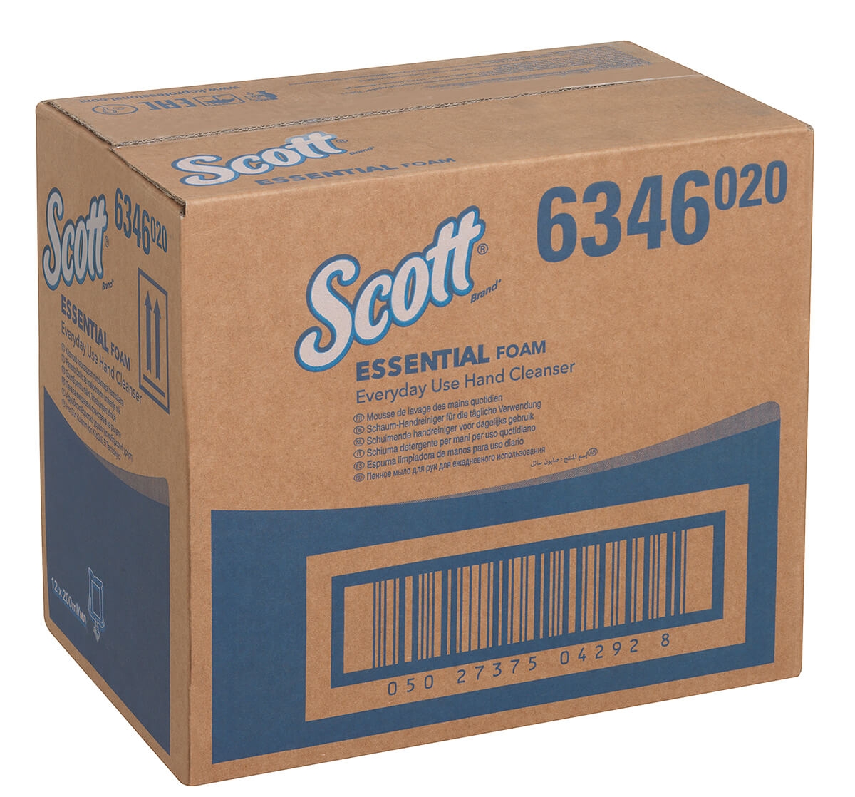 Scott® ESSENTIAL™ Everyday Use Пенное моющее средство для рук для ежедневного использования - Картридж / Розовый /200мл — изображение 9