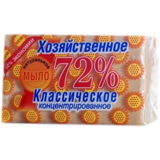 Мыло хозяйственное Аист, 150гр, 72% 60шт/упак