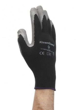 Перчатки с латексным покрытием многоразовые Kleenguard G40 Latex Coated, размер 8,серый, 12пар