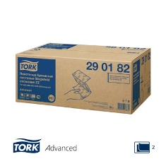 Полотенца для рук в пачках ZZ-слож. Tork Advanced, 2-сл, 200л, белый, 15шт/упак