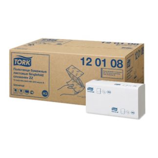 Полотенца для рук в пачках ZZ-слож Tork Universal H3,1-сл,250л,23*23см,белый,20шт/упак