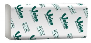 Полотенца для рук V-сложение Veiro Professional Basic, 21*21,6, 20шт/уп