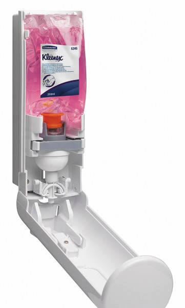 Kimberly-Clark Professional™ Диспенсер для Luxury пенного моющего средства для рук - мягкий картридж / Белый /200мл — изображение 2
