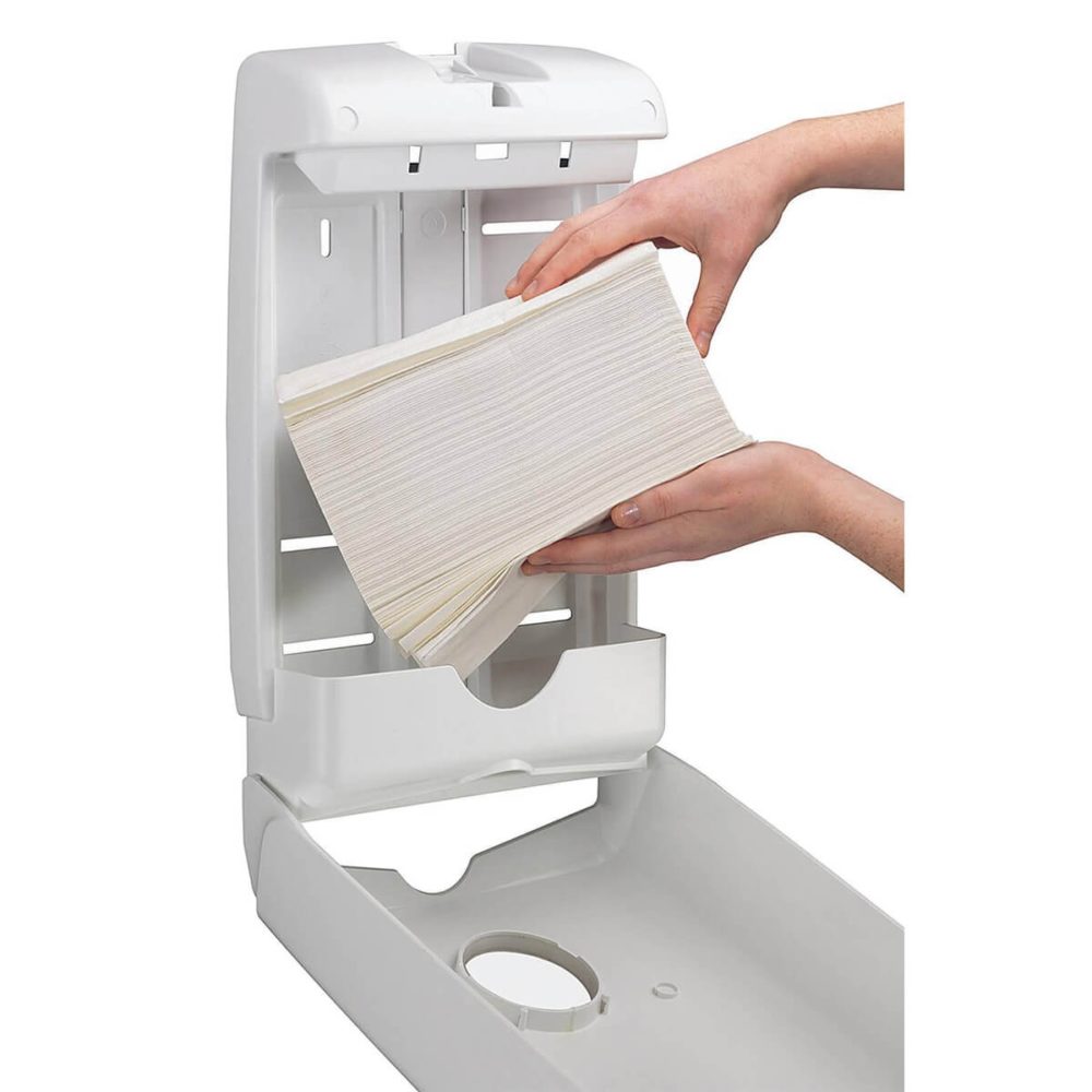 Aquarius™ Slimfold™ Диспенсер для сложенных бумажных полотенец - Белый — изображение 3