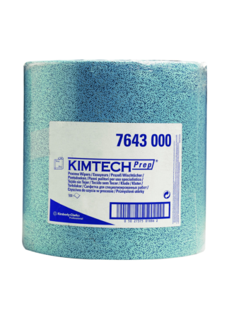 Материал протирочный полипропиленовый Kimtech Prep, 1-сл, 38*34см, 500л, синий