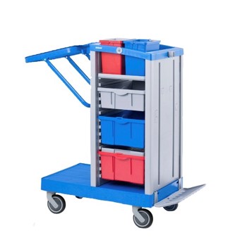 Mobilette Vario flexx Hygiene комплексная тележка Ecolab