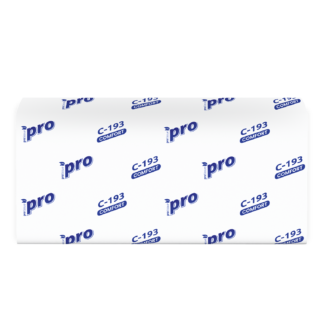 Полотенца бумажные V сложения PROtissue, 33 гр., 1-сл