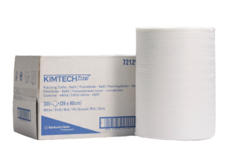Салфетки полировочные Kimtech Cloth, 1-сл., 60*40см, 300лист., белые
