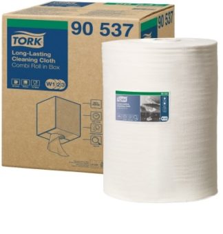 Материал протирочный нетканый Tork Premium, W1/W2/W3, 1-сл, 300л, 38*32см, белый