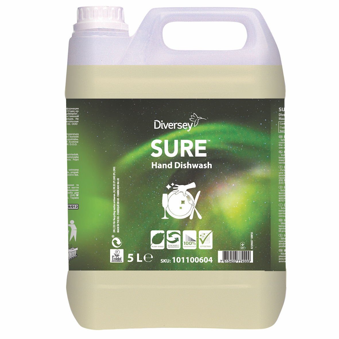 SURE Hand Dishwash, 6*1l — изображение 2