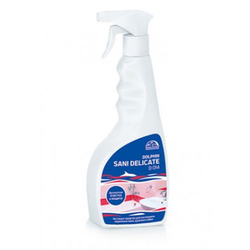 Средство для ежедневного ухода за влажными помещениями Sani Delicate, 0,5л триггер