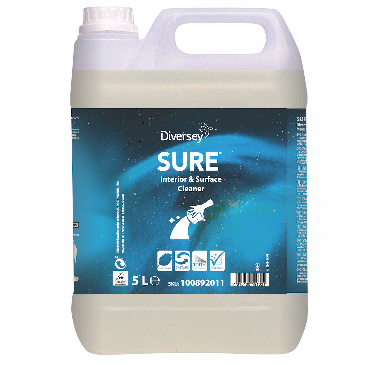 SURE Interior&Surface Cleaner, 6*1l — изображение 2