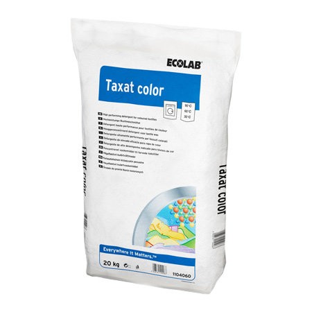 TAXAT COLOR 20kg универсальный стиральный порошок для цветных тканей